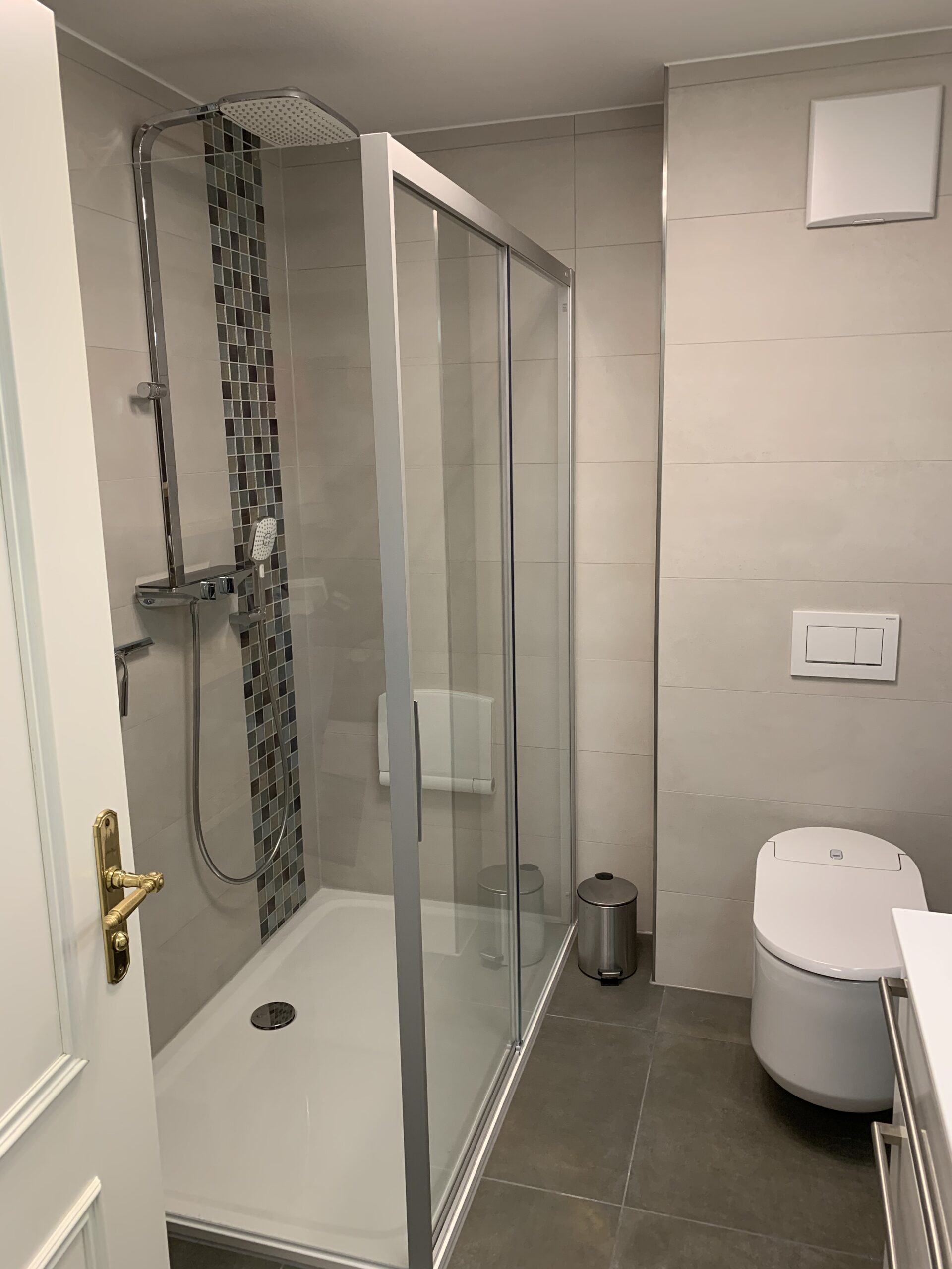 Begehbare Dusche